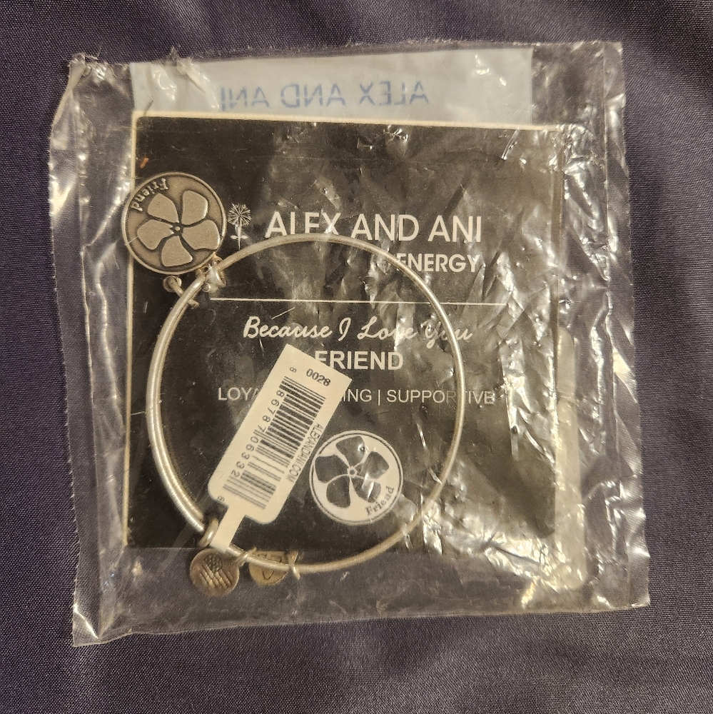 Alex and Ani friendship because I love you bracelet